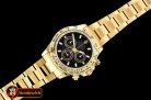 Rolex Daytona 116508 YG/YG Black/Stick BP A7750 4130 Mod