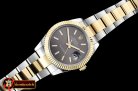 Rolex Datejust II DJ2 41mm Oyt Flt YG/SS Grey Stk BP Asia 2813