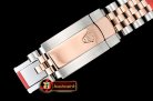 Rolex DateJust 36mm Jub Flt 904L RG/SS Rose/Stk GMF A2836