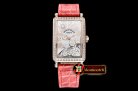 Franck Muller Long Island Peony DIAM/SS/LE (Red) White MOP Swiss Qtz