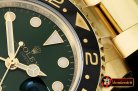 Rolex GMT Master II Ref.116718LN YG/YG Green EWF A2836