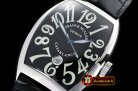 Franck Muller Casablanca Men's Automatic SS/SS Black/Num TWF Asia 2824