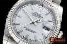 Rolex Datejust DJ 36mm Oyst Flt 904L SS/SS Pearl White ARF A3135 Mod