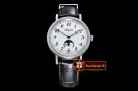 Breguet Classique MoonPhase Diam SS/LE White MY9015 Mod