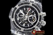 Hublot Big Bang Unico Sapphire 45mm B Gem PL/RU SF Wht A7750