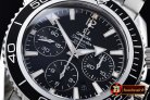 OMG0457A - Planet Ocean Chrono SS/SS Black JHF A-7750