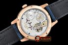 Glashutte Senator Chronometer Power Reserve RG/LE Blue Asia HW