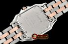 Cartier Panthere Secrete De Ladies Dia RG/SS Wht BVF Swiss Qtz