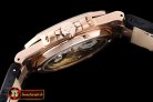 PP0197 - Nautilis Jumbo 18K Wrapped RG/LE Black BP Miyota 9015