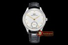 IWC Portuguese Hand-Wound Ref.IW5454 SS/LE Wht/Wht A6497