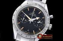 Omega Speedmaster Chronograph SS/SS VBlk JHF A7750 Mod 9300