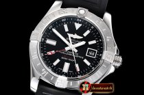Breitling Avenger II GMT A3239011 SS/RU Black ANF A2836