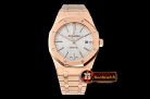 Audemars Piguet Royal Oak 15400 RG/RG White JF V5 MY9015 Mod 3120