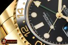 Rolex GMT Master II Ref.116718LN YG/YG Black EWF A2836