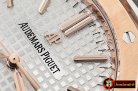 Audemars Piguet Royal Oak 15400 RG/SS White OMF 1:1 MY9015 Mod 3120