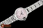 Cartier Balon De Bleu Ladies 33mm SS/SS Pink TWF Seiko NH05A