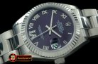 RMDJ205B - SS/SS Oyster Purple Roman Asia 2836