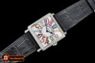 Franck Muller Master Sq 6002 Midsize SS/LE Blk Crazy GF - Swiss Qtz