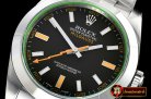 Rolex Milgauss Black 116400M SS/SS Black ARF Asia 2824