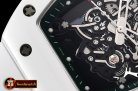 Richard Mille RM055 Bubba Watson CER/VRU Wht Sk Grn KVF MY8215 Mod