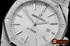 Audemars Piguet Royal Oak Jumbo 15400 Frosted SS/SS White Asia 2