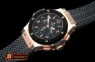 Replica Hublot Big Bang Chrono 41mm RG/RU CF Black A-7750 Sec@3