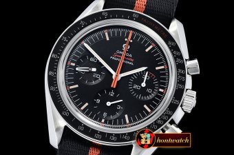 Omega Speedy Tuesday 2 Ultraman SS/NY Blk OMF Venus 75 HW