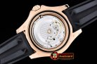 Replica Rolex YachtMaster 116655 RG/RU Cer Bez Black JF A2836