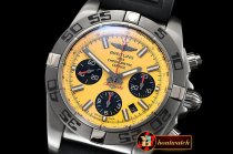 Breitling Chronomat B01 DLC/RU Yellow/Stick GF Asia 7750 Mod
