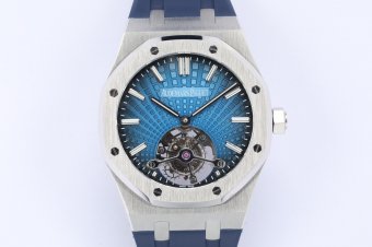 Audemars Piguet Royal Oak Tourbillon SS/RU Black R8F Flying Tourbillon