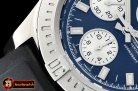 Breitling Colt 44mm Chronograph Automatic SS/RU Blue/Stk A7750