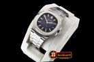 Patek Philippe Nautilus Jumbo 5711 SS/SS Blue/Stk PPF V2 MY9015 Mod