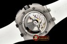Audemars Piguet RO Offshore Novelty Cer SS/RU White/Black JF A7750 Mod