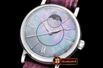 IWC Portofino Automatic SS/LE Blk MOP A2851 Mod