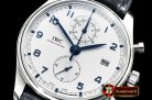 IWC Portugieser Chronograph Classic SS/LE Wht/B YLF A7750