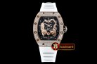 Richard Mille RM051-01 Tiger Diams RG/RU (Wht) KVF MY8215 Mod