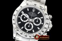 Rolex Daytona 116520 /SS/SS Black ARF V2 A4130 Mod