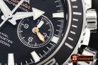Omega P-Ocean Chrono Blk SS/SS Black JHF A7750 Mod9900