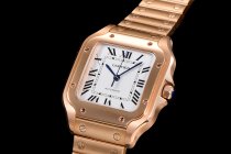 CARTIER SANTOS A8F 35mm MY9015 RG/RG