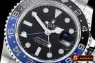 Rolex GMT II 116710BLNR 904L SS/SS Blk GMF Asia 2836