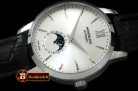 MB057B - Star Calendar Moonphase SS/LE White M-9105