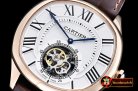 Cartier Drive De Cartier Tourbillon RG/LE White Tourbillon
