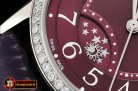 JAEGER LE COULTRE Rendez-Vous Day/Night Diams SS/LE Purple Gp MY