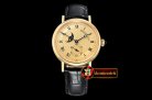 BRE080B - Classique MoonPhase Ref.3300 YG/LE Gold MY9015 Mod