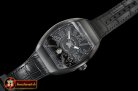 Franck Muller Vanguard PVD/LE/RU (Blk) Black/Num Asia 2892