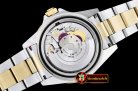 Rolex Submariner 16613 YG/SS Black BP Ult A3135 Mod