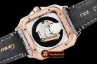 Cartier Santos De Cartier 2018 Ladies RG/LE Wht Swiss Qtz