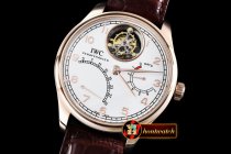 IWC0294 - Portugese Mystere Tourbillon RG/LE White Tourbillon