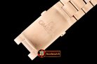 Replica Omega Planet Ocean Chrono RG/RG Black Asia7750 Mod 9301