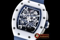 Replica Richard Mille RM061-01 Yohan Blake TZP White Cer Blue CE